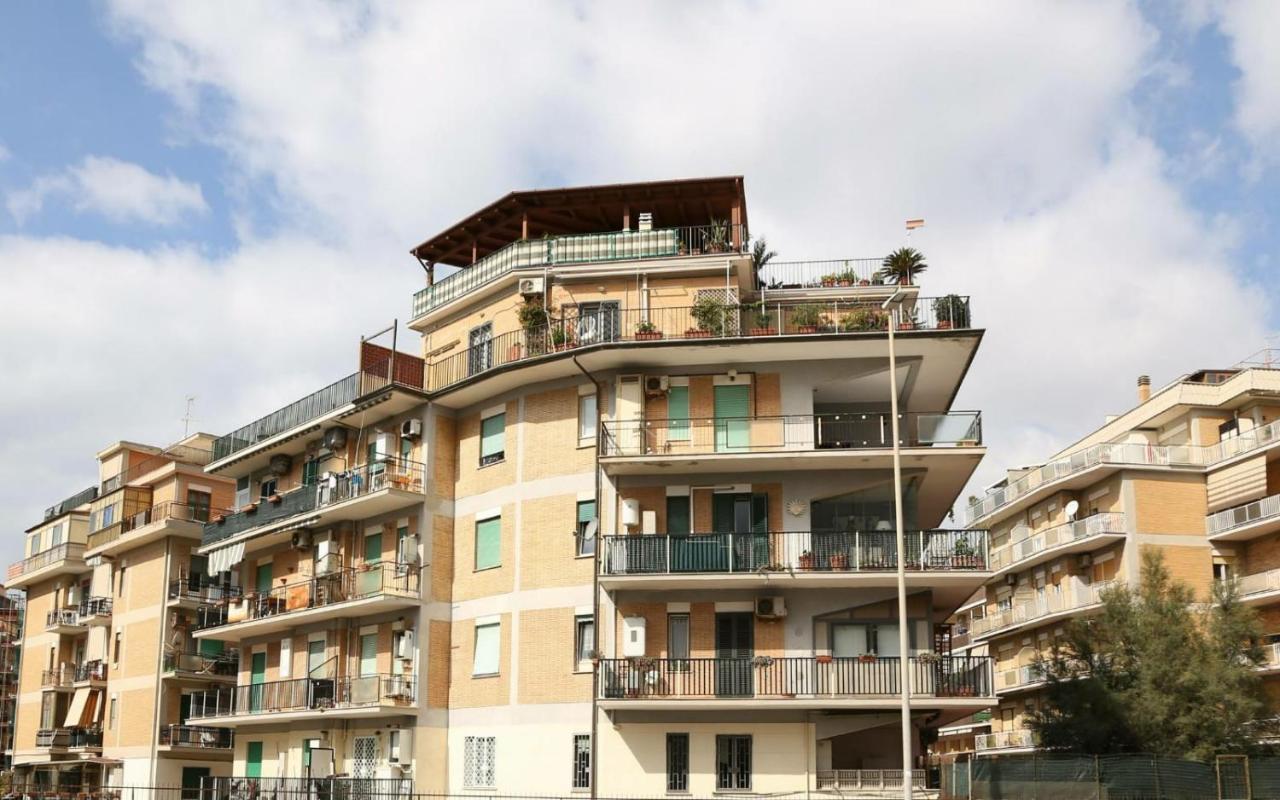 Superattico Apartment Lido di Ostia Bagian luar foto